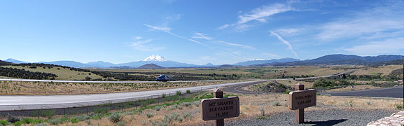 Looking south at Shasta Valley