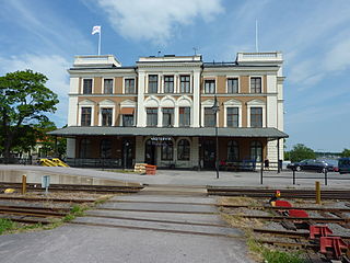 Västervik station 2010