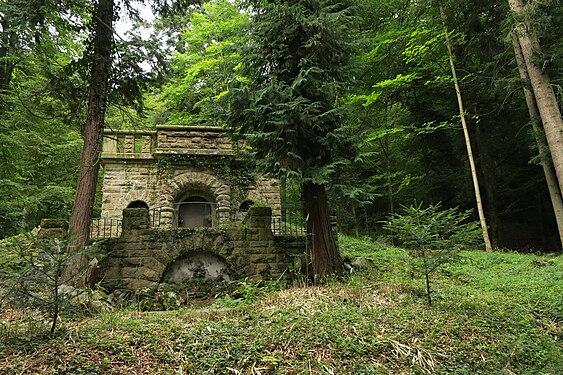 A folly in the middle of the woods in Schwarzwald (Germany) ? Or maybe a source of thermal water?