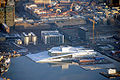 Bjørvika mit Oslo S und dem Opernhaus Oslo