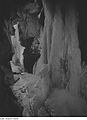 Winterliche Vereisung in der Amselfallhöhle um 1965