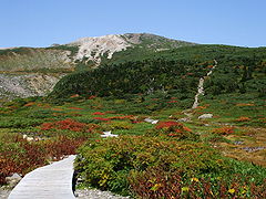 Mount Haku from Midagahara