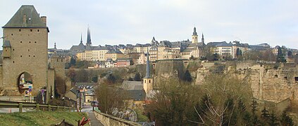 Vue générale de la Ville-Haute.