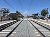 The platforms at Palm Avenue station, 2019