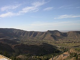 Landschap bij Gharyan