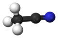 Struktura acetonitrilu