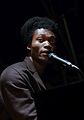 Benjamin Clementine beim Haldern Pop Festival 2014 im Spiegelzelt.