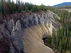 The Pinnacles in Crater Lake National Park