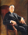 32nd President of the United States Franklin D. Roosevelt (AB, 1903)[137]