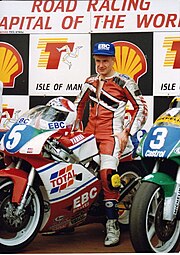 Brian Reid 1993 bei der Isle of Man TT