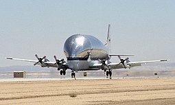 NASAn käyttämä Super Guppy turbo