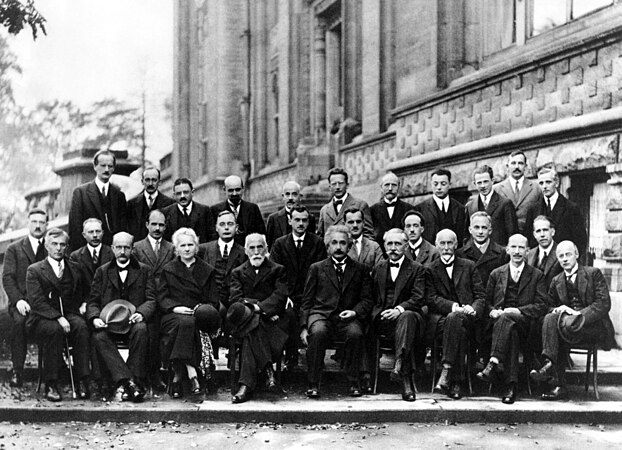 Solvay physicists conference