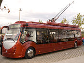 AKSM-420 - fourth-generation low-floor trolley bus in Minsk