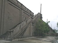 Stairs leading up from Pleasant Street to Fort Street