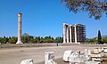 Remaining columns from the Temple of Olympian Zeus in Athens