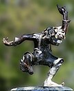 Figure on the Pumuckl fountain