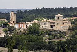 Skyline of Saint-Martin-le-Vieil