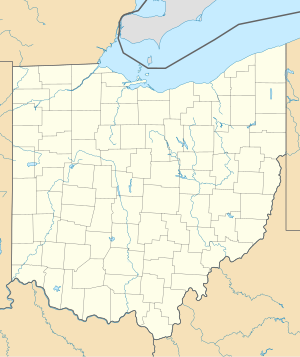 Іст-Клівленд. Карта розташування: Огайо