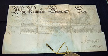 15 Uetersen Schutzbrief des deutschen Kaisers 1576 01.jpg