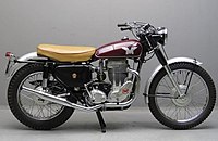 Matchless G80CS scrambler uit 1957.