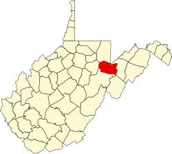 Desedhans Tucker County yn West Virginia