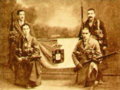 Image 3Monarchist counter-revolutionary soldiers holding the flag of the monarchy after the capture of Porto in 1919. (from History of Portugal)