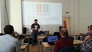 The Wikidata training by Matti