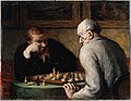 Image 8Honoré Daumier, 1863, The Chess Players (from Chess in the arts)