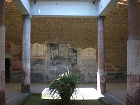 Impluvium of Villa San Marco in Stabiae