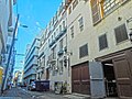 Rear of mansion - alleyway view north