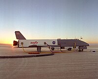 Orbital Sciences X-34 on ground.