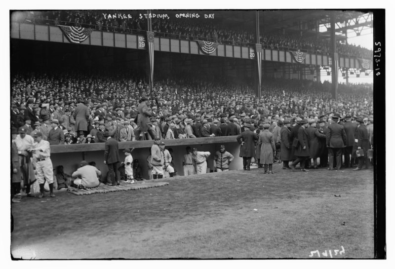 File:Yankee Stadium opening day, 4-18-1923 LCCN2014715921.tif