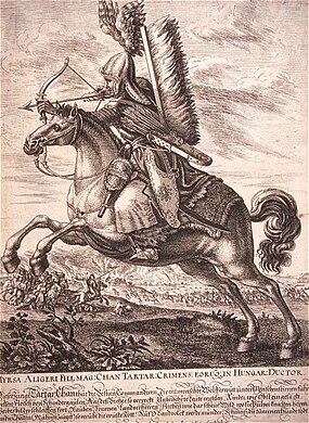Мірза Алі Герай, син кримського хана, під час Віденської битви в 1683 році[59].