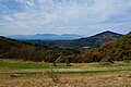 日山キャンプ場から吾妻連峰と麓山