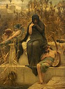 By the Waters of Babylon Arthur Hacker.jpg