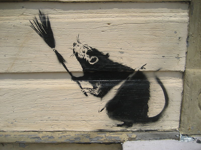 File:Banksy Broom Rat New Orleans.jpg