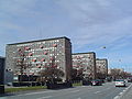 H. C. Ørsted Institute, buildings D, C and B (left to right)