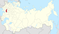 Location in the Russian Empire