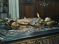 Tomb of Mary of Burgundy, 1501. Church of Our Lady, Bruges.