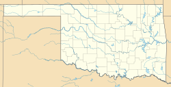 Lugert is located in Oklahoma
