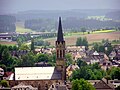 Blick über Münchberg - Sicht vom Rohrbühl