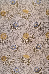 Powdered wallpaper (1874)