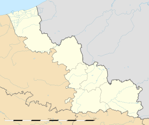 佩韦勒地区唐普勒沃在北部省的位置