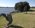 Willem de Vlamingh statue - Burswood Park