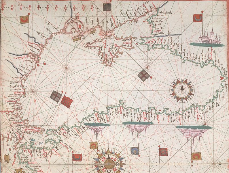 File:Black Sea and eastern Mediterranean. HM 33. Joan Martines, Portolan Atlas (Italy, ca. 1578).K.jpg