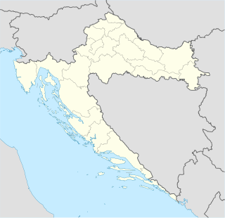 2019–20 Croatian First Football League is located in Croatia