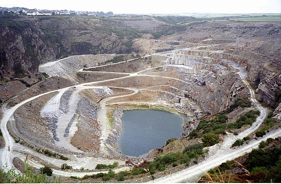 Delabole Quarry in 2003