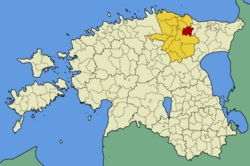 Rägavere Parish within Lääne-Viru County.