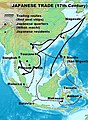 朱印船貿易路・日本人町と在外邦人居留地区[7]