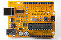 Limited-edition orange Arduino Duemilanove